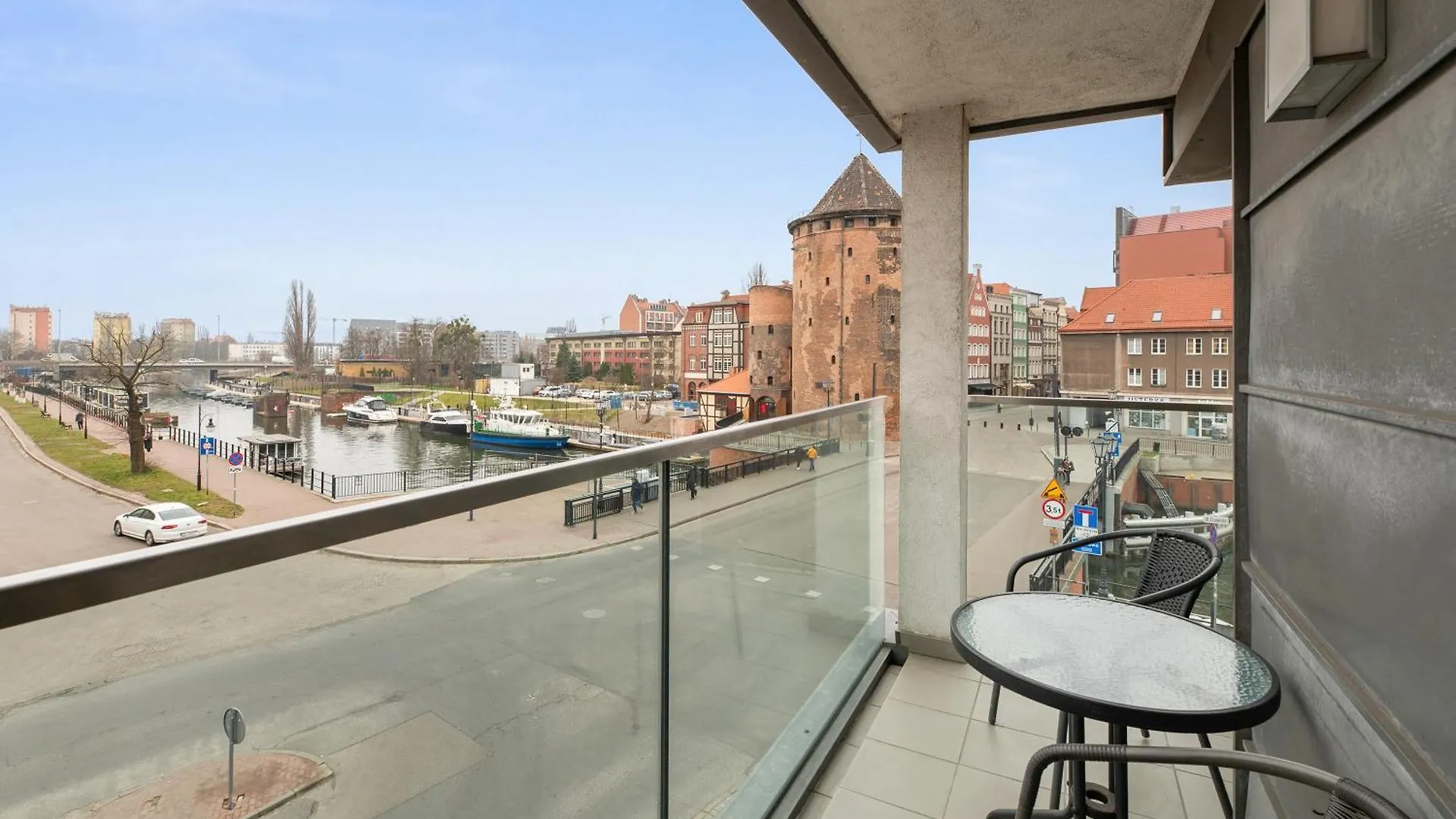 Waterlane Riverside - Spa, Pool, Gym & Parking By Downtown Apartments Gdańsk 0*,