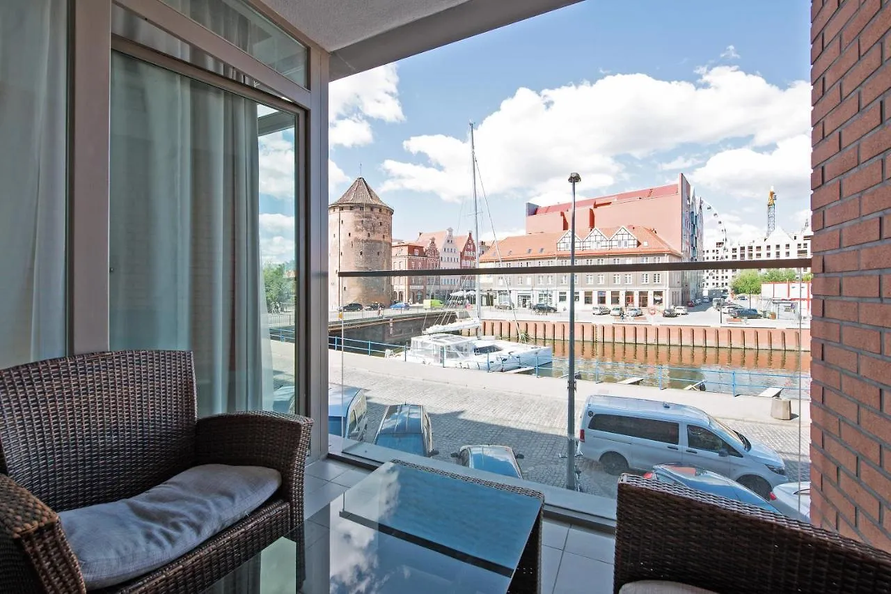 Waterlane Riverside - Spa, Pool, Gym & Parking By Downtown Apartments Gdansk