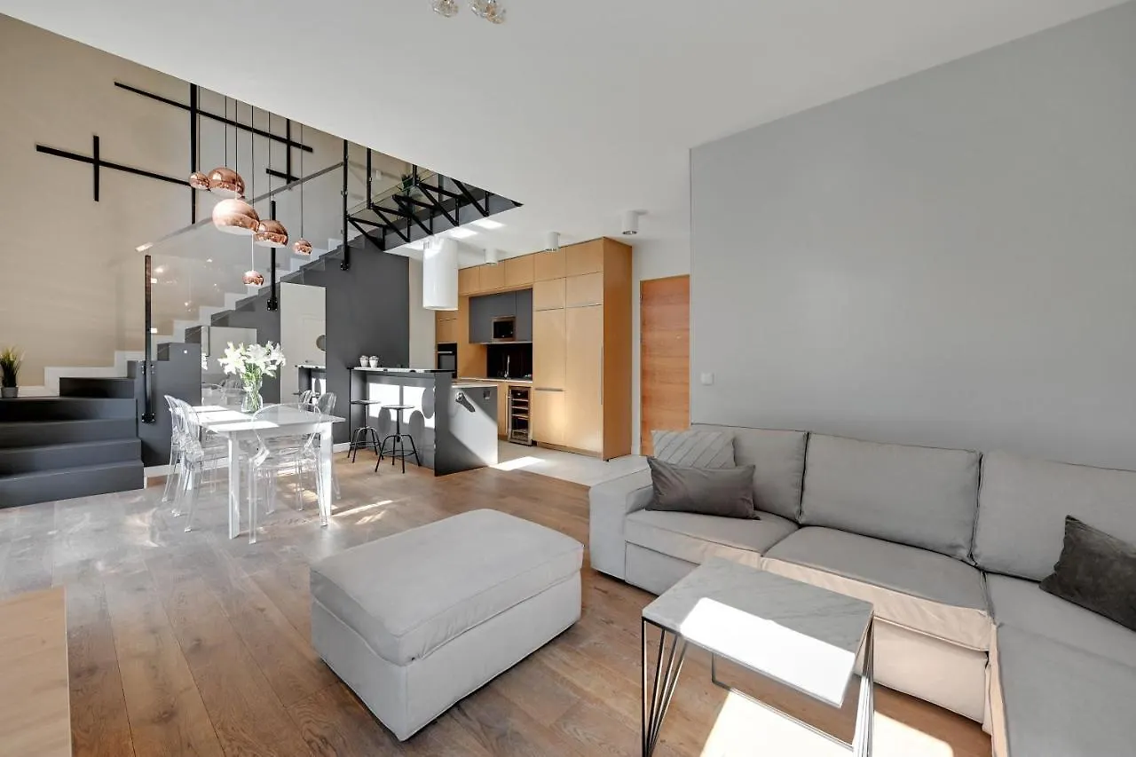 Waterlane Riverside - Spa, Pool, Gym & Parking By Downtown Apartments Gdansk